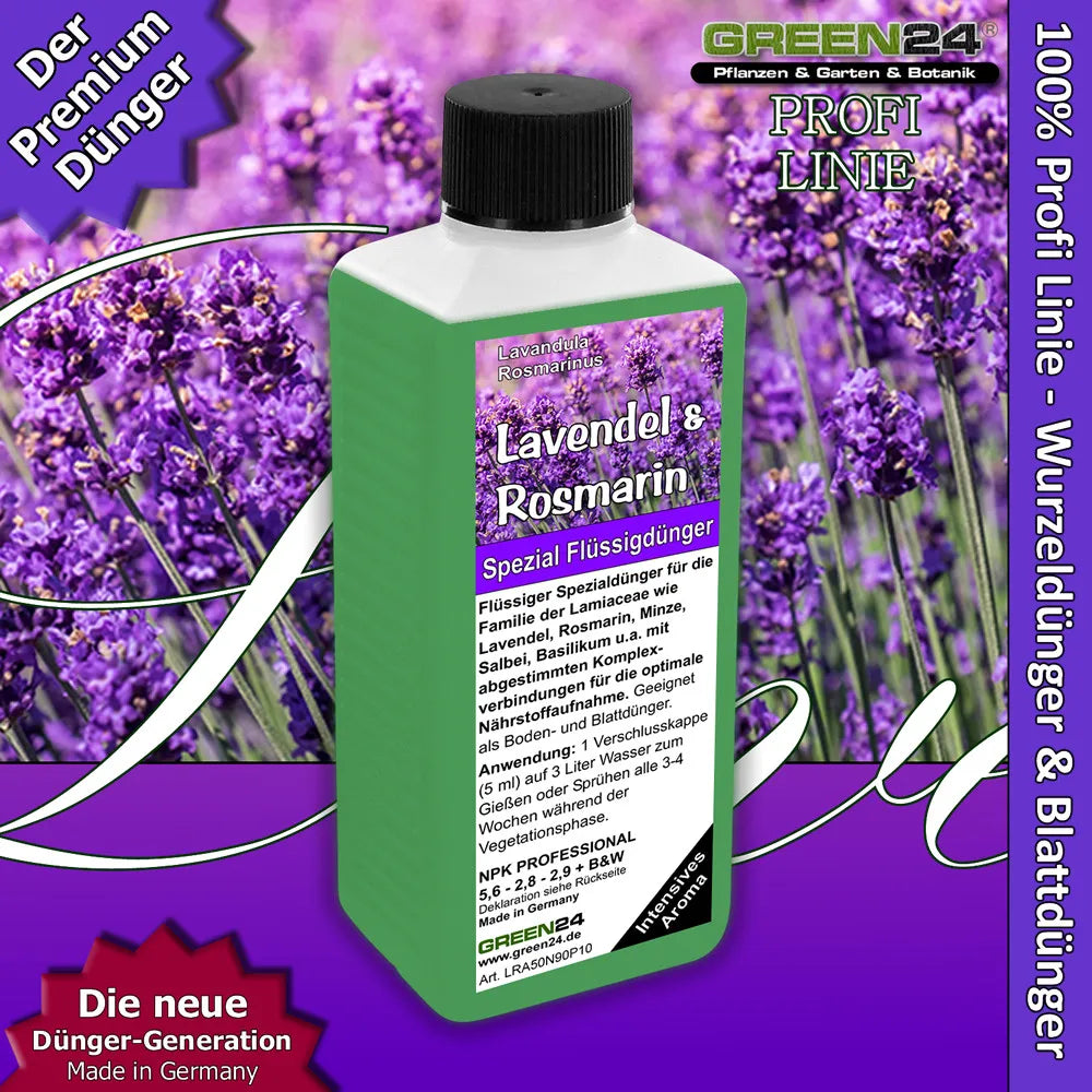 Lavendel- und Rosmarin-Dünger 250 ml für Lamiaceae