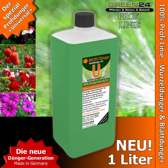 Micro+U Universaldünger XL für Bewässerungssysteme