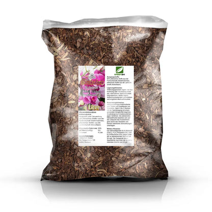 Orchideenerde PROFI LINIE – 4 Liter, mittlere Körnung MK (0–35 mm), Originalgebinde