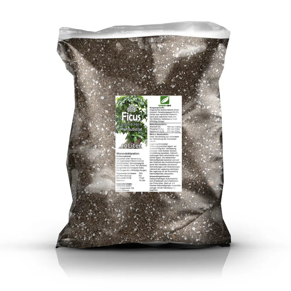 Ficus-Erde – 10 Liter Originalbeutel