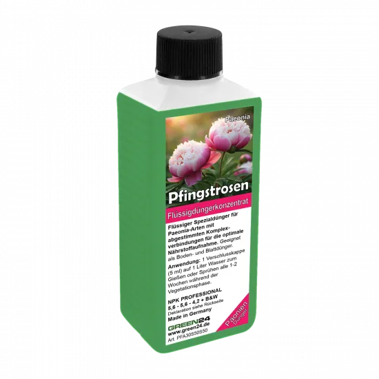 Pfingstrosen-Dünger 250 ml – GREEN24 Flasche