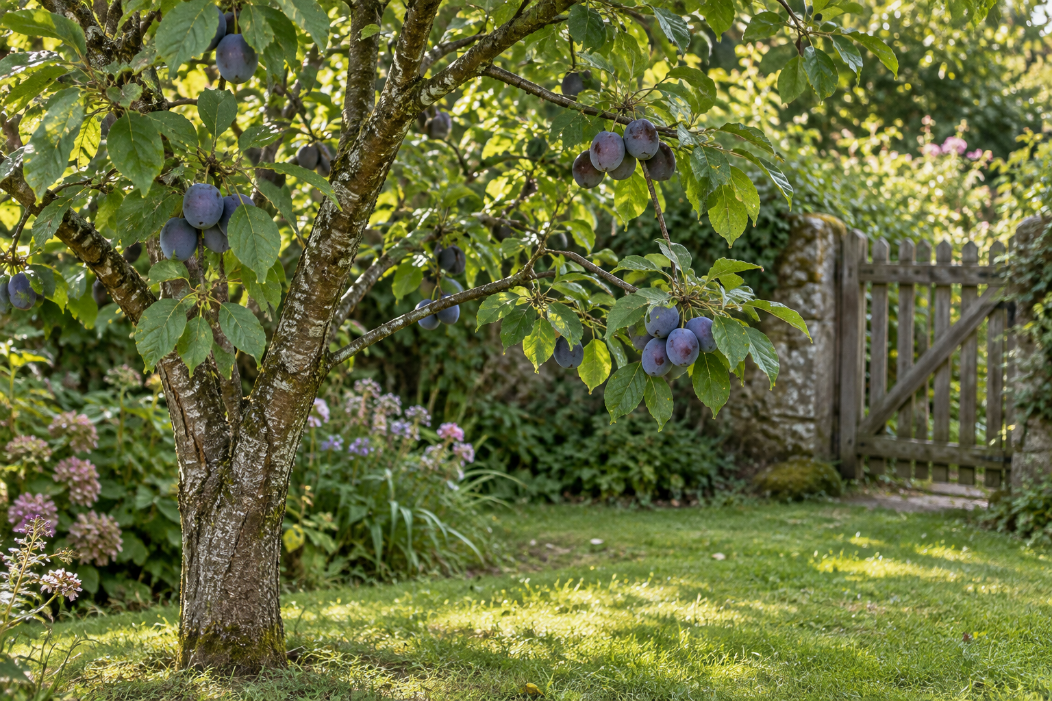 Pflaumenbaum im Garten