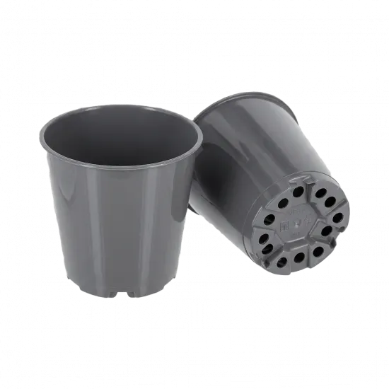 Hohe glänzende Mini-Rundtöpfe – Ø 6 cm – Originalansicht