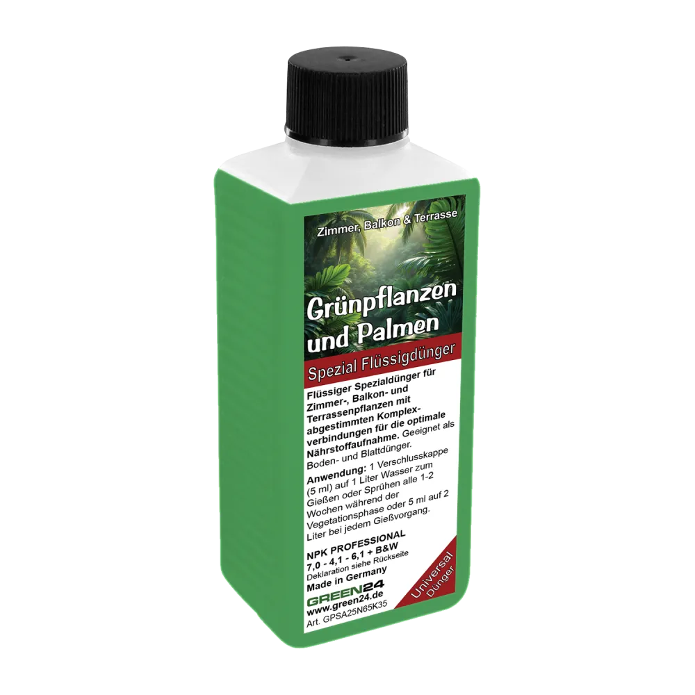 Original GREEN24 Foliage Plant & Palm Fertiliser Pro 250 ml bottle