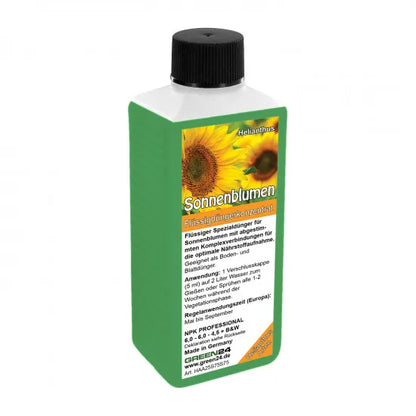 Sonnenblumen-Dünger 250 ml – GREEN24 Flasche