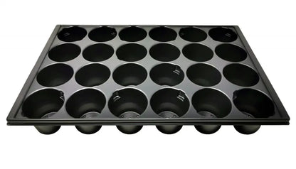 STP-Anzuchtplatte QP 24R – 24 Zellen – Originalansicht