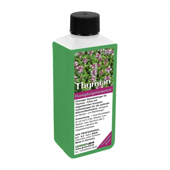 Thymian-Dünger 250 ml – GREEN24 Flasche