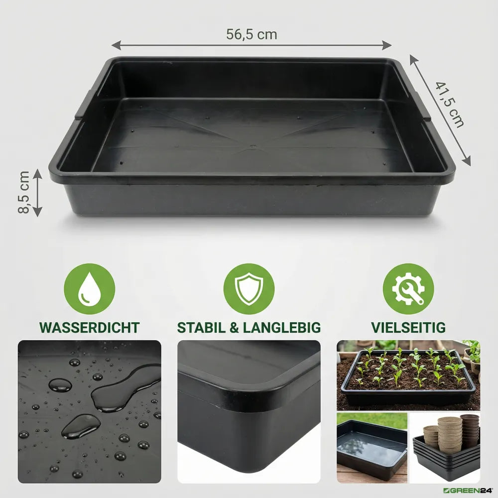 XL565 Wanne wasserdicht – 56,5 × 41,5 cm – originale Produktillustration