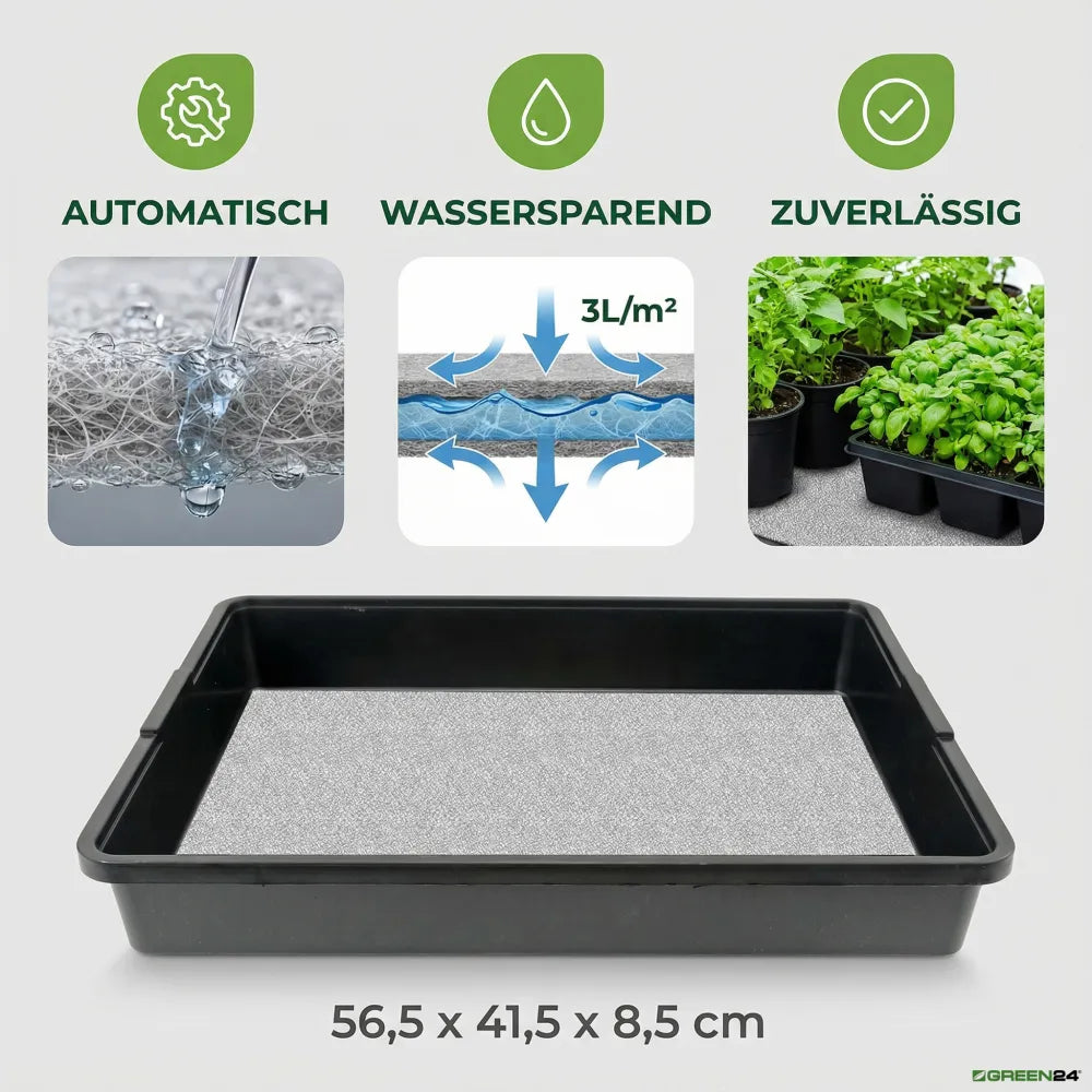 XL565 Bewässerungsset – Wanne mit Kapillarmatte – originale Produktillustration