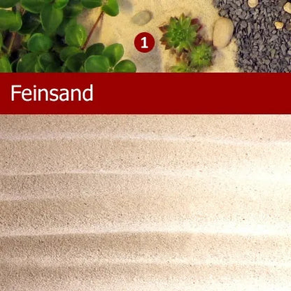 Feinsand hell für Minigärten – 1 kg