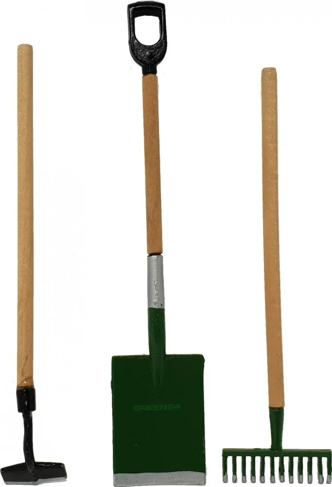 Miniature garden tools – 3-piece decorative set