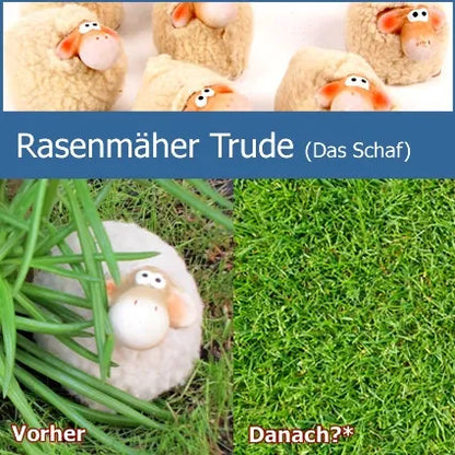 Dekoschaf Trude für den Minigarten