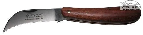OTTER 104 garden knife, double bevel
