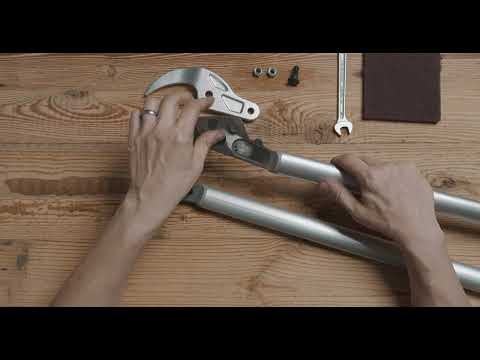 Reinigung der FELCO 231 Astschere