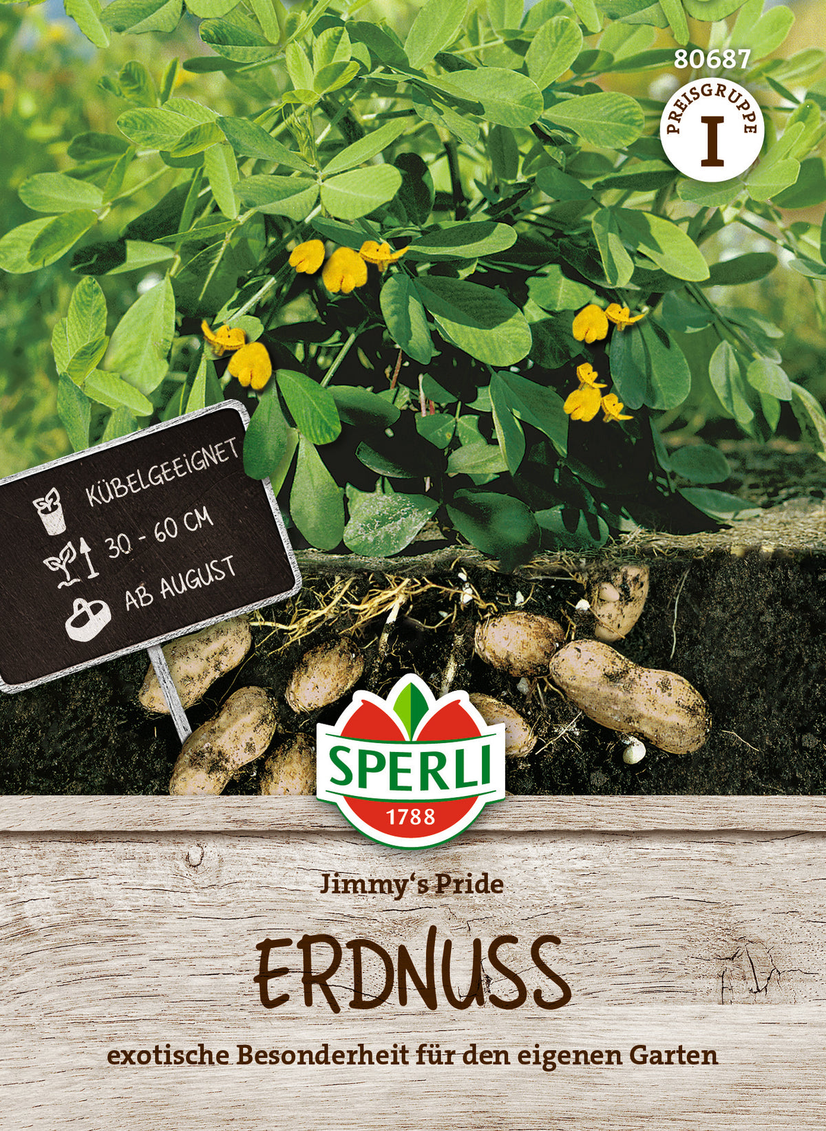 SPERLI Erdnuss Jimmy’s Pride – Originalpackung