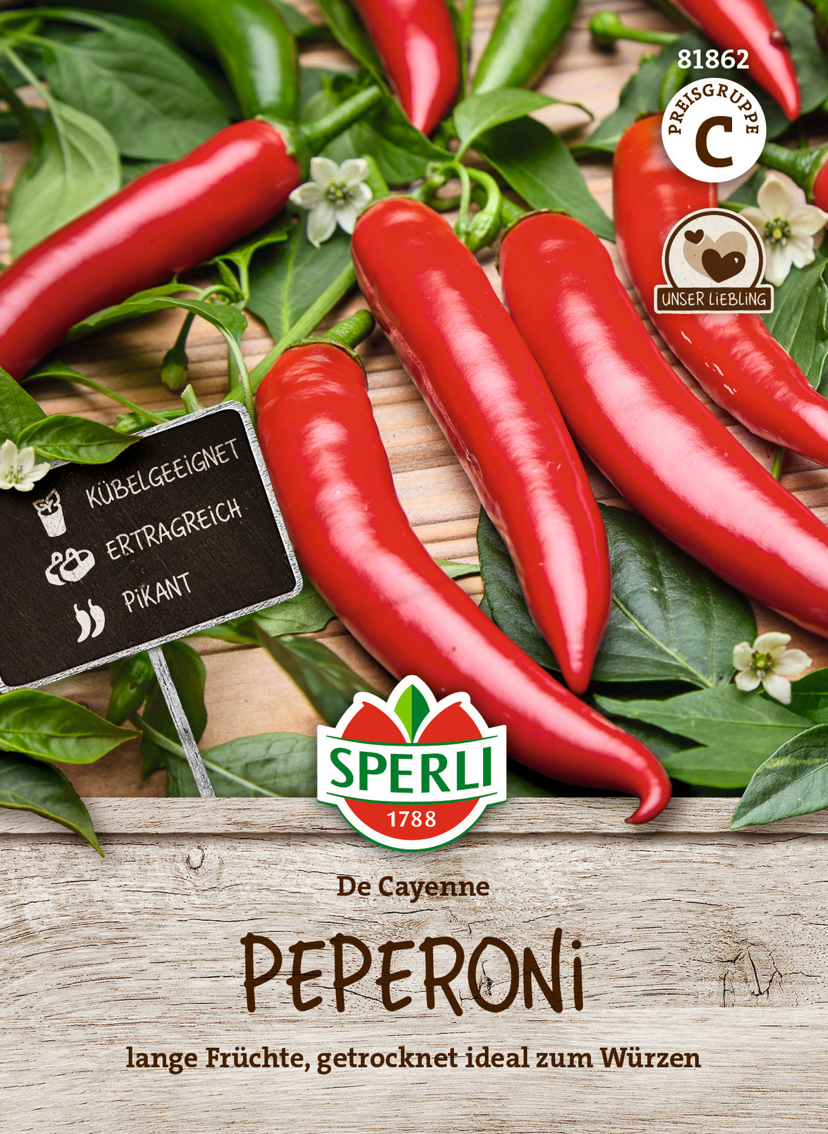 SPERLI Chili De Cayenne – Originalpackung