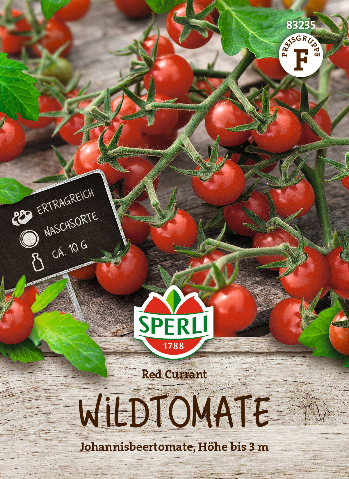 SPERLI Wildtomate Red Currant – Originalpackung