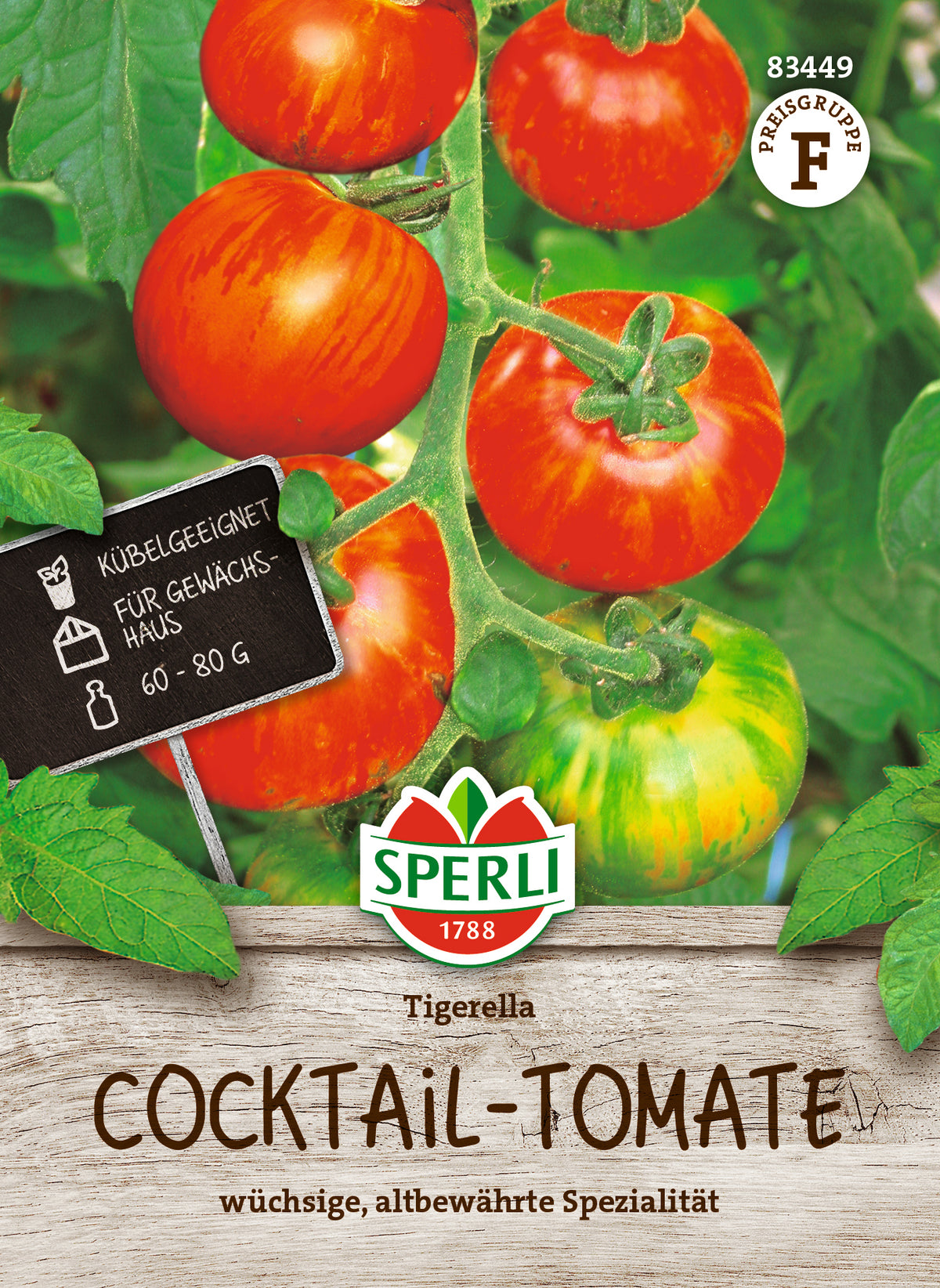 SPERLI Tomate Tigerella – Originalpackung