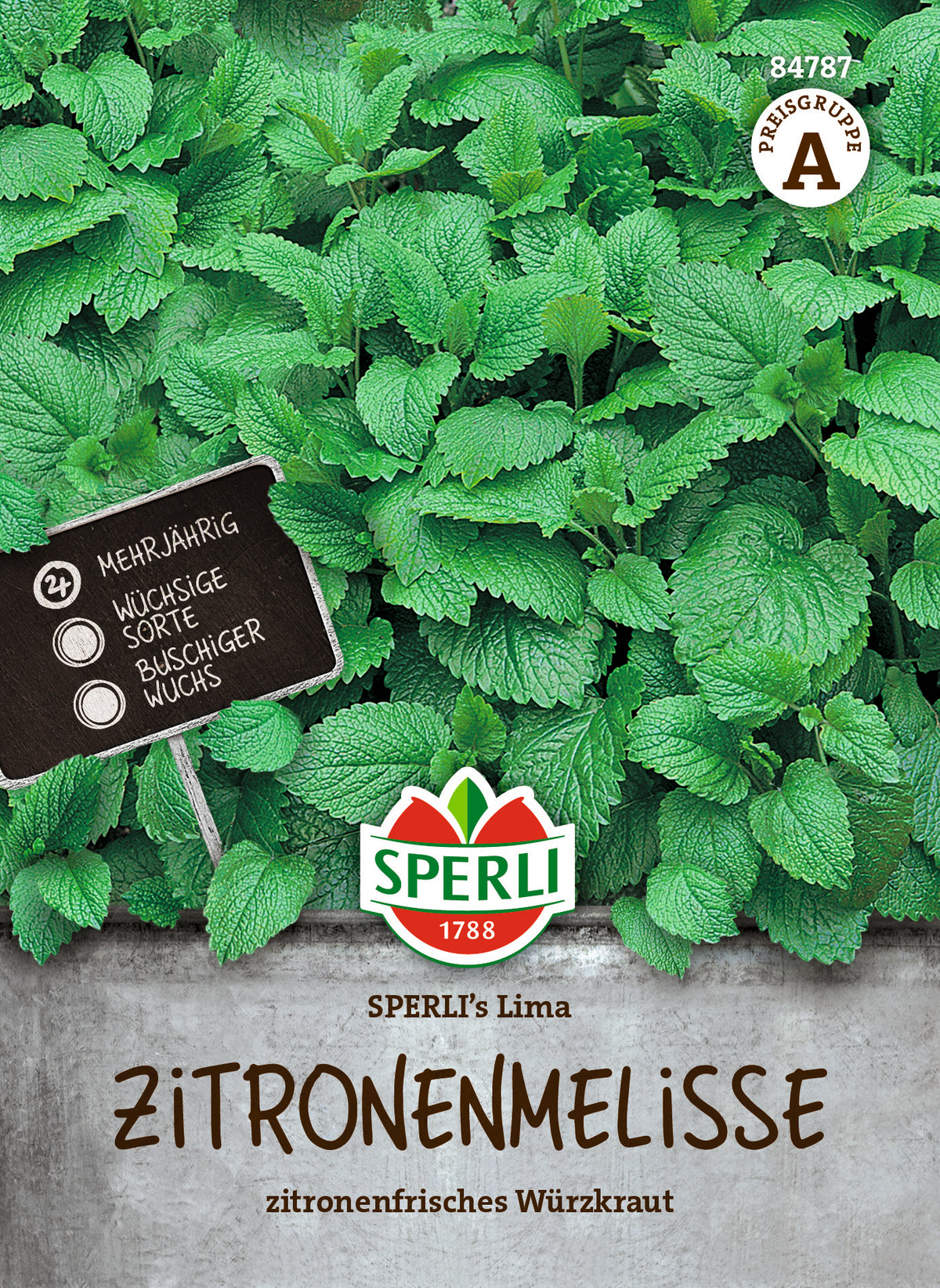 SPERLI Zitronenmelisse Lima – Originalpackung