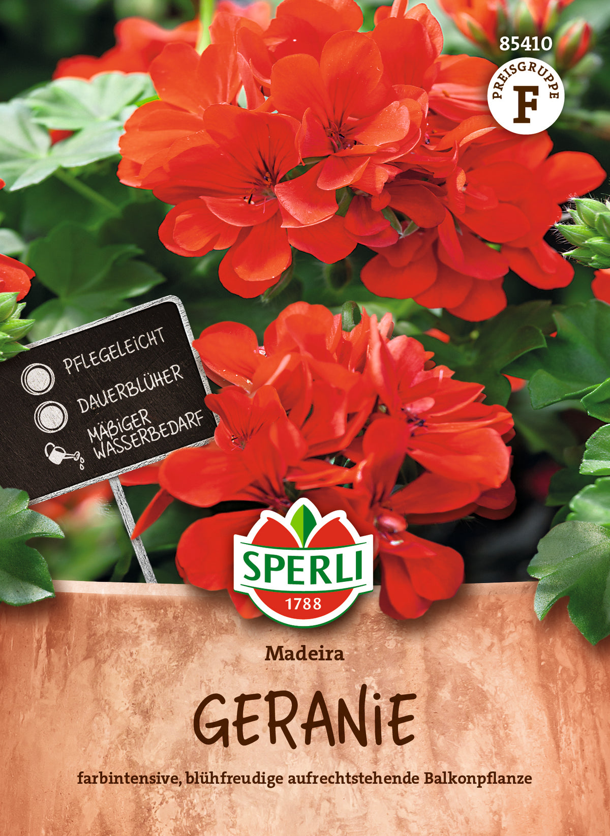 SPERLI Geranie Madeira F1 – Originalpackung