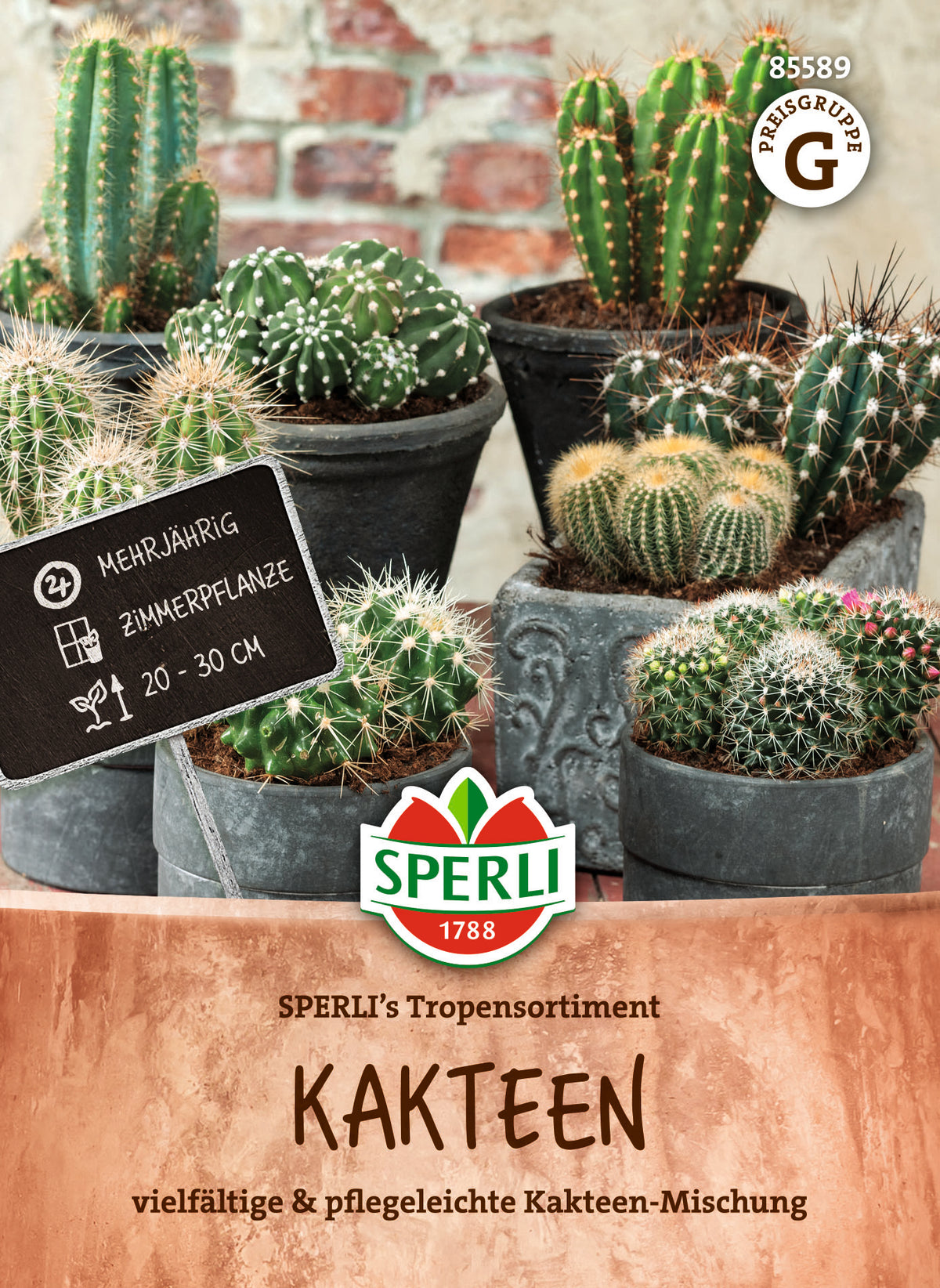 SPERLI Kakteen Tropensortiment – Originalpackung