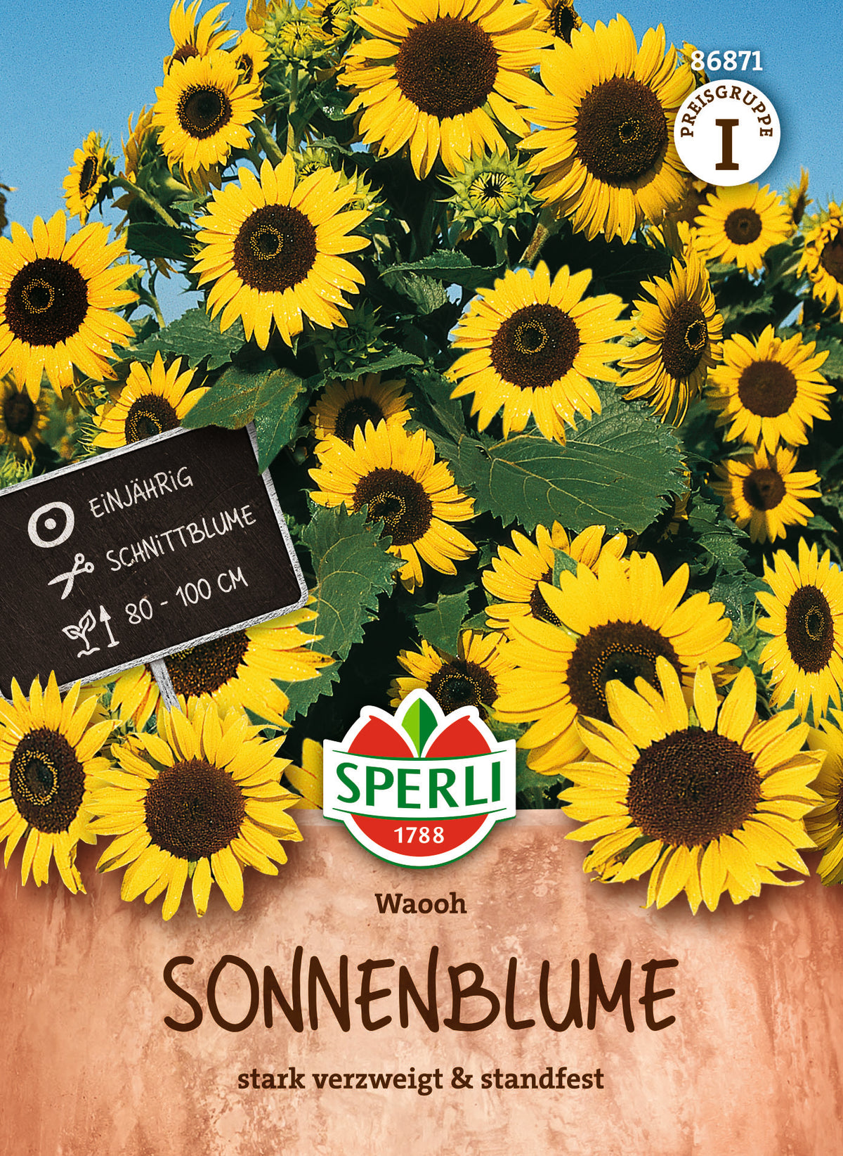 SPERLI Sonnenblume Waooh – Originalpackung