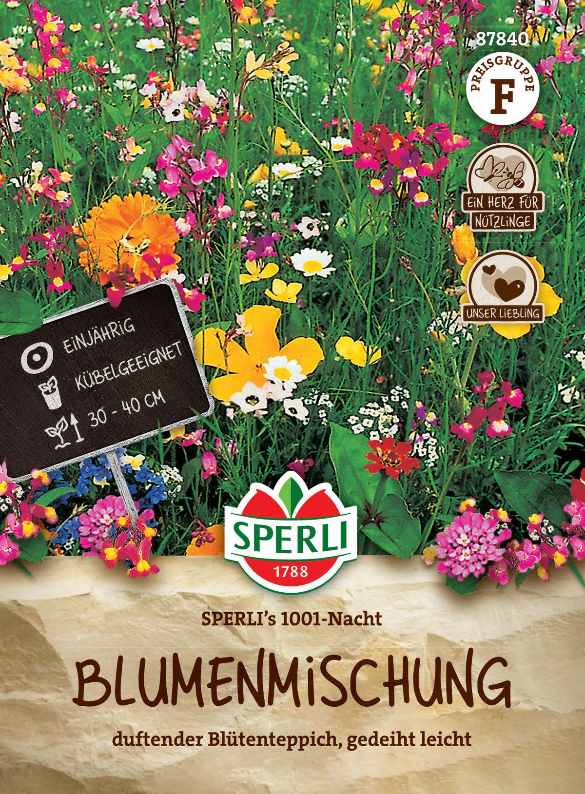 SPERLI Sommerblumen-Teppich 1001-Nacht – Originalpackung