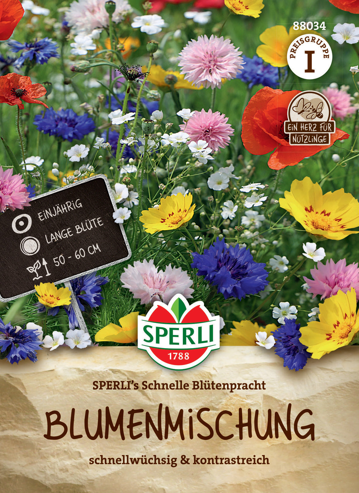 SPERLI Schnelle Blütenpracht – Originalpackung, Vorderseite