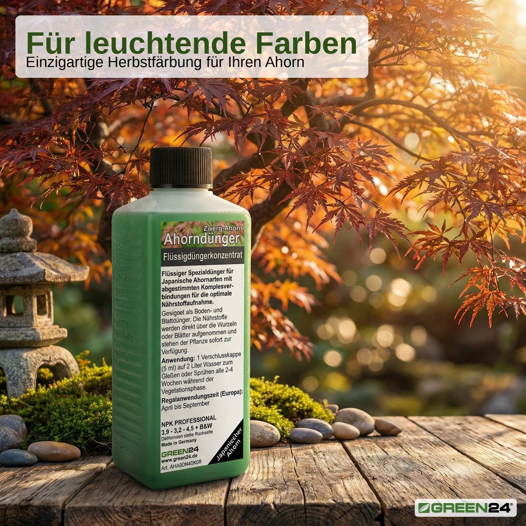 GREEN24 Ahorn Dünger Flasche
