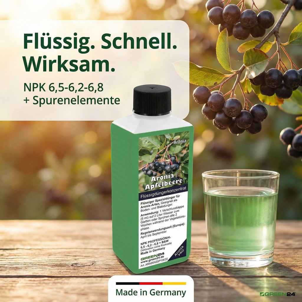 Aronia Apfelbeere Flüssigdünger