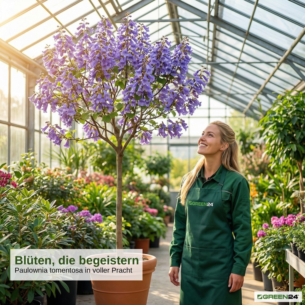 Düngung - prächtiger Blauglockenbaum