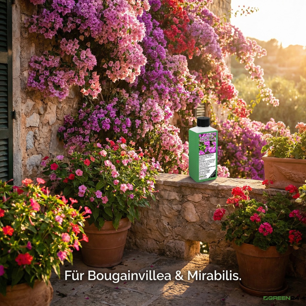 Für Bougainvillea & Mirabilis.
