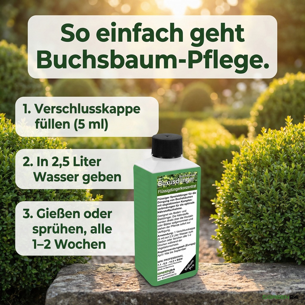  Buxusdünger NPK-Werte und Konzentrat