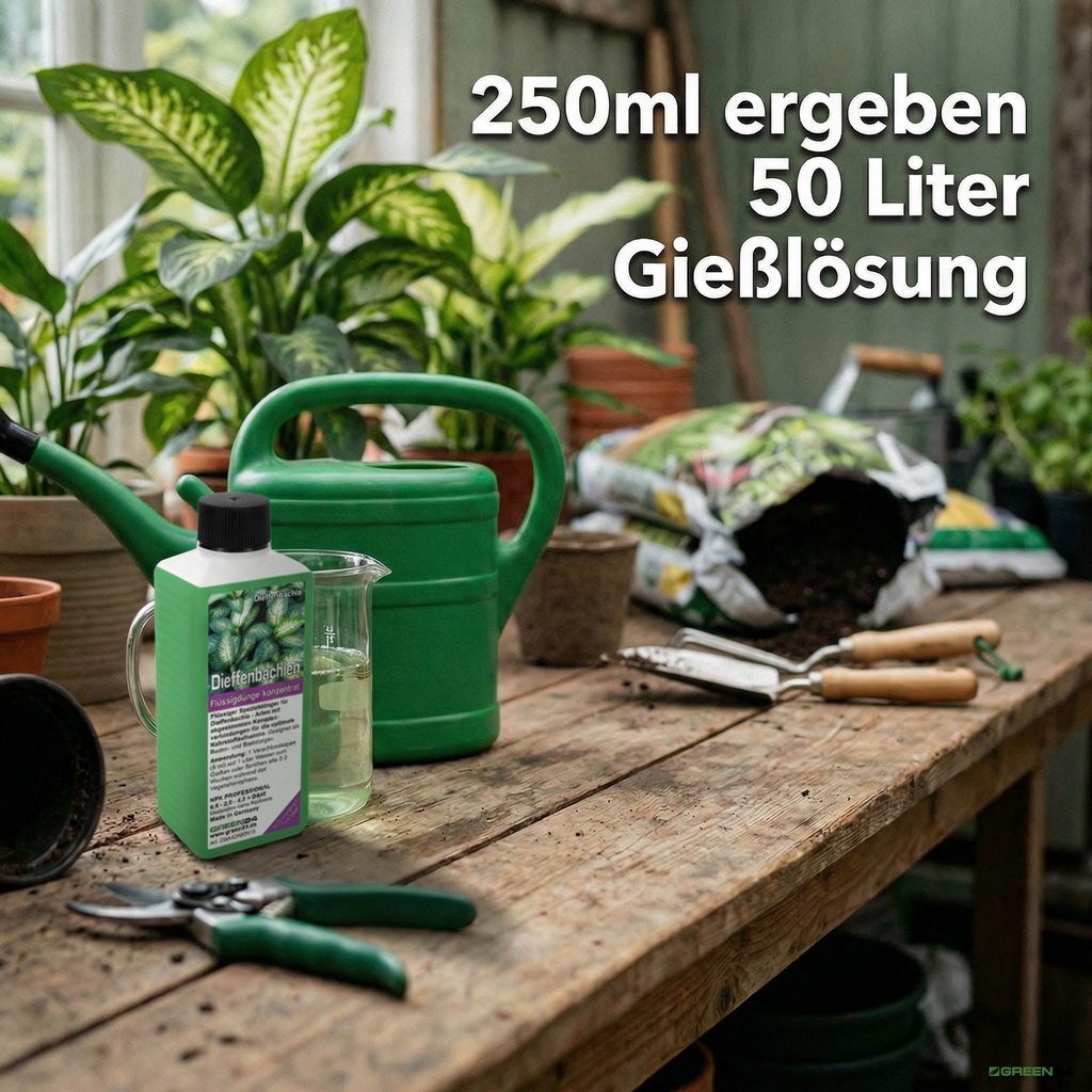 Dieffenbachia Dünger Dosierung