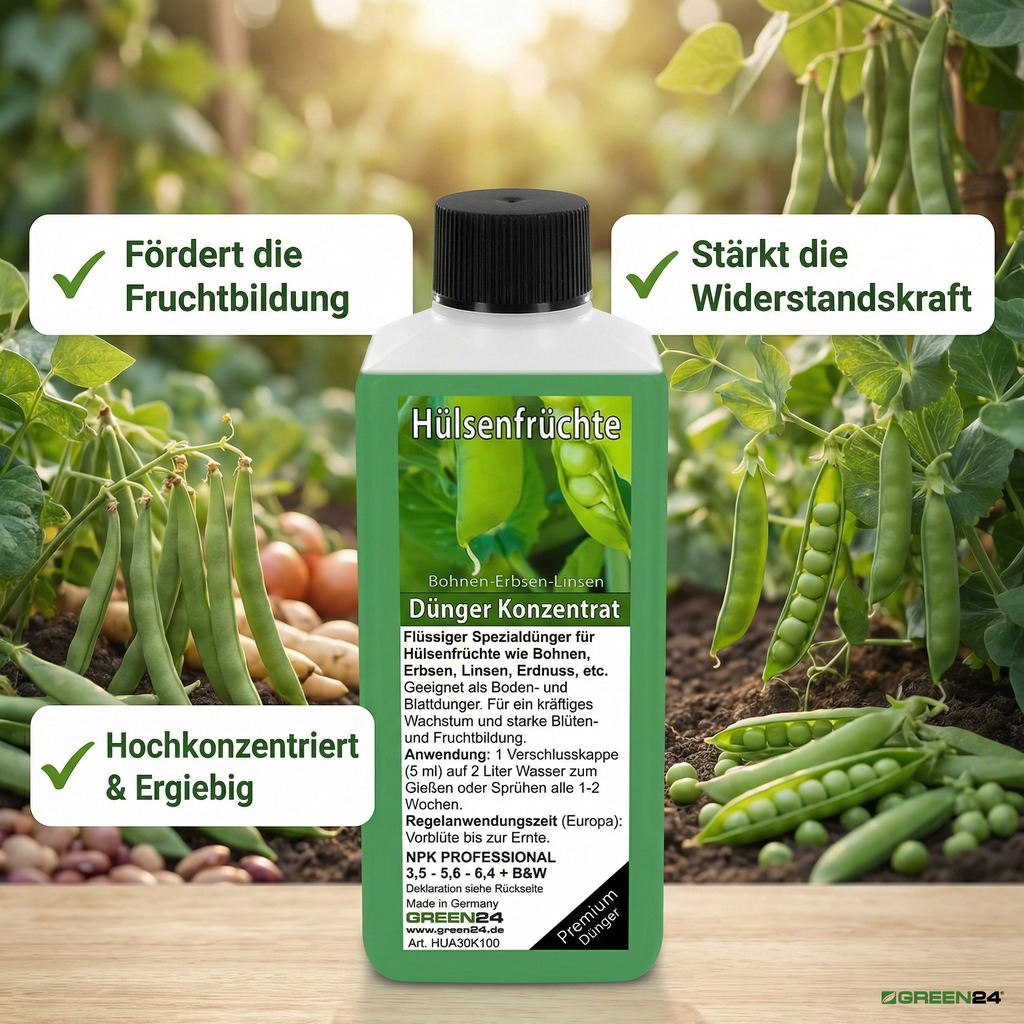 Hülsenfrucht Dünger zur Fruchtbildung und Widerstandskraft