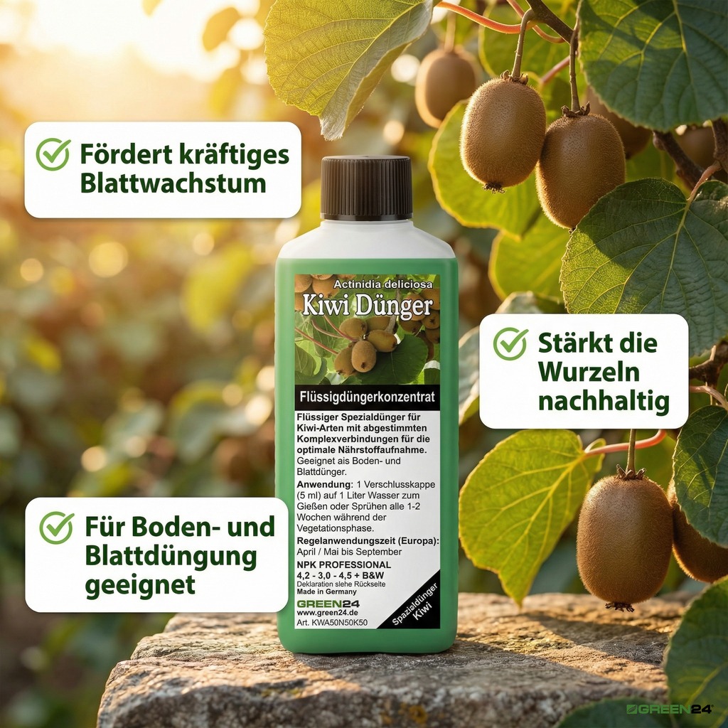 Kiwi-Dünger - Anwendungsbereiche