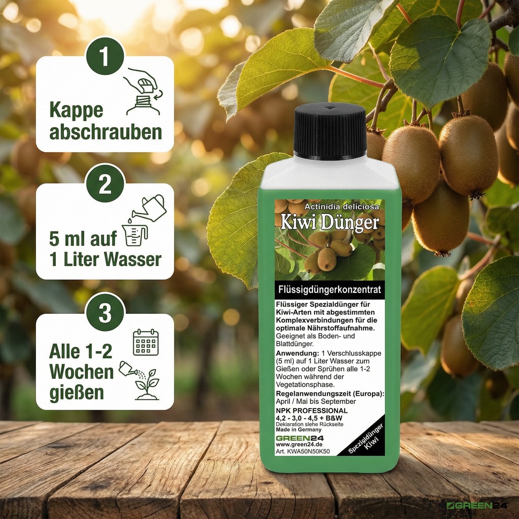Kiwi-Dünger - Anleitung zur Düngung