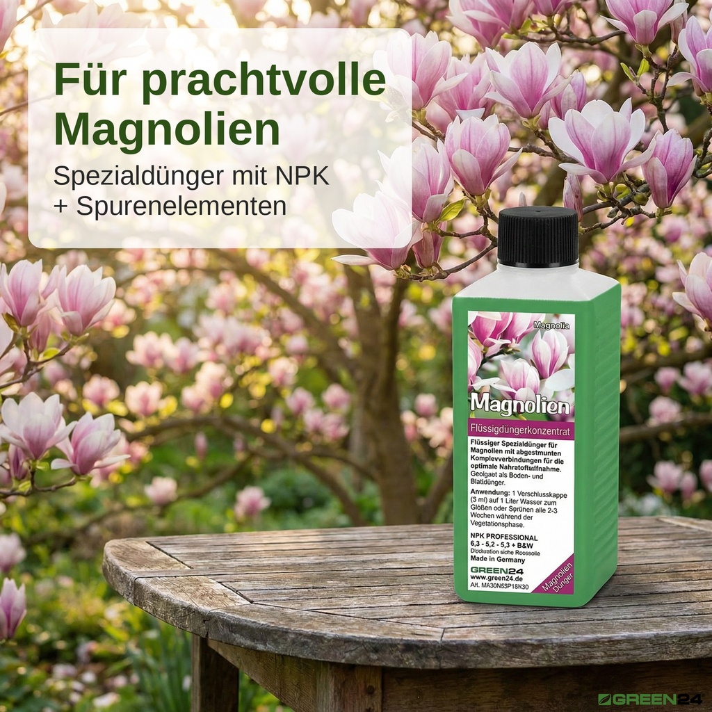 GREEN24 Magnolien-Dünger NPK Professional