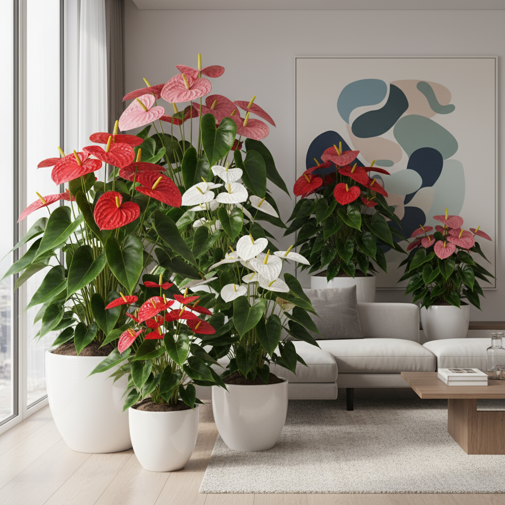 Flamingoblumen