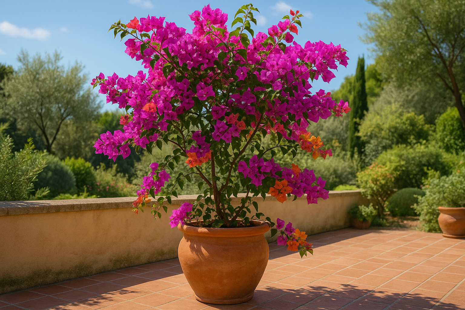 Bougainvillea (Drillingsblume) - Ein Meer aus Farben für dein Zuhause
