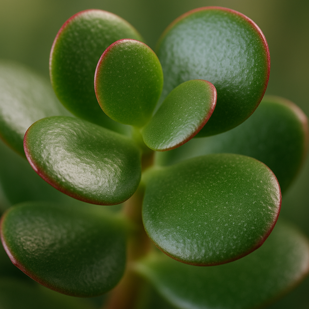 Crassula ovata Blätter