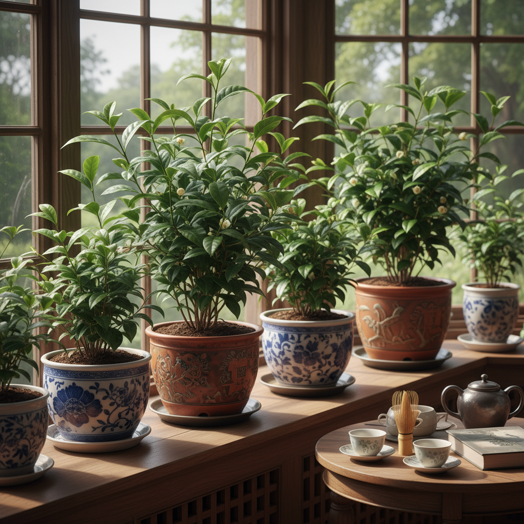 Teepflanzen - Camellia sinensis