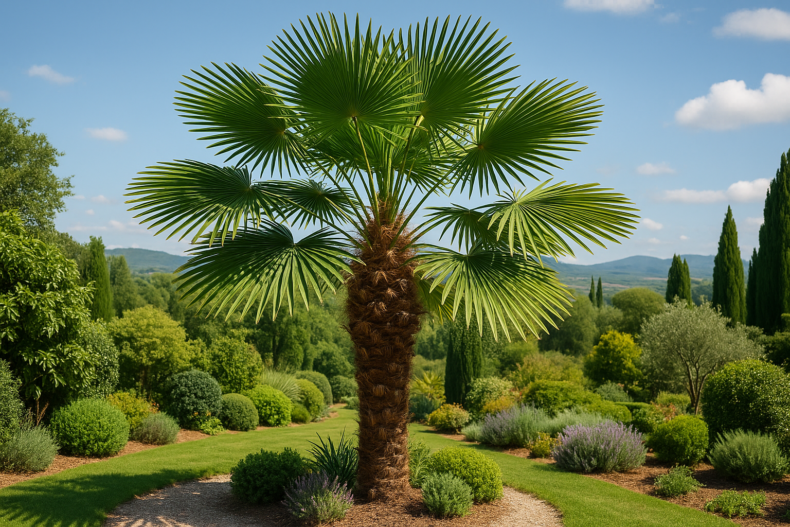Trachycarpus-Hanfpalme