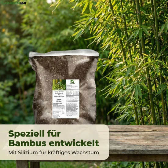 Bambuserde – 10 Liter Premium-Substrat | Fargesia & Phyllostachys Rezeptur für üppiges Wachstum