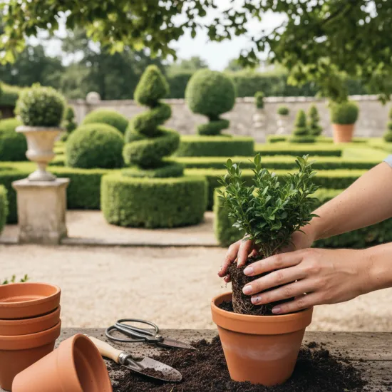 Buchsbaumerde – 10 Liter Premium Buxus-Substrat | für Kübel und Freiland PROFI LINIE