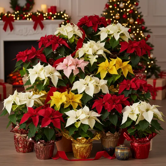 Weihnachtsstern-Dünger Euphorbia Pro – 250ml NPK Super-Konzentrat für prächtige Hochblätter | Für leuchtende Brakteen & gesunden Wuchs | Professionelle Euphorbia-Pflege