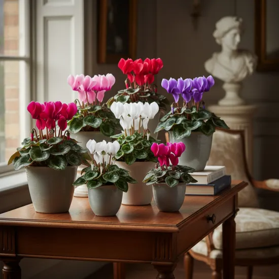 Alpenveilchen-Dünger Cyclamen Pro – 250ml NPK Spezialdünger für leuchtende Blüten | Für stabile Blattmasse & kräftige Wurzeln | Professionelle Cyclamen-Pflege