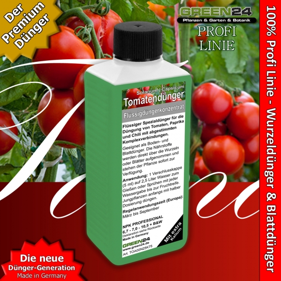 Tomato (Solanum) Paprika (Capsicum) Chili Pepper Liquid Fertilizer 250ml