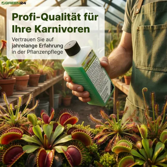 Karnivoren-Dünger – 250ml Spezialdünger für fleischfressende Pflanzen | Epiphyten-Spezialist | Carnivoren NPK + Spurenelemente