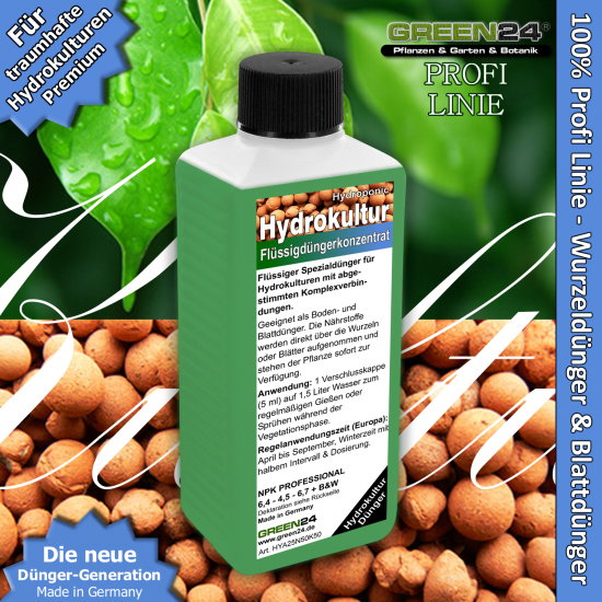 Hydrokultur Dünger Hydroponic düngen 250ml